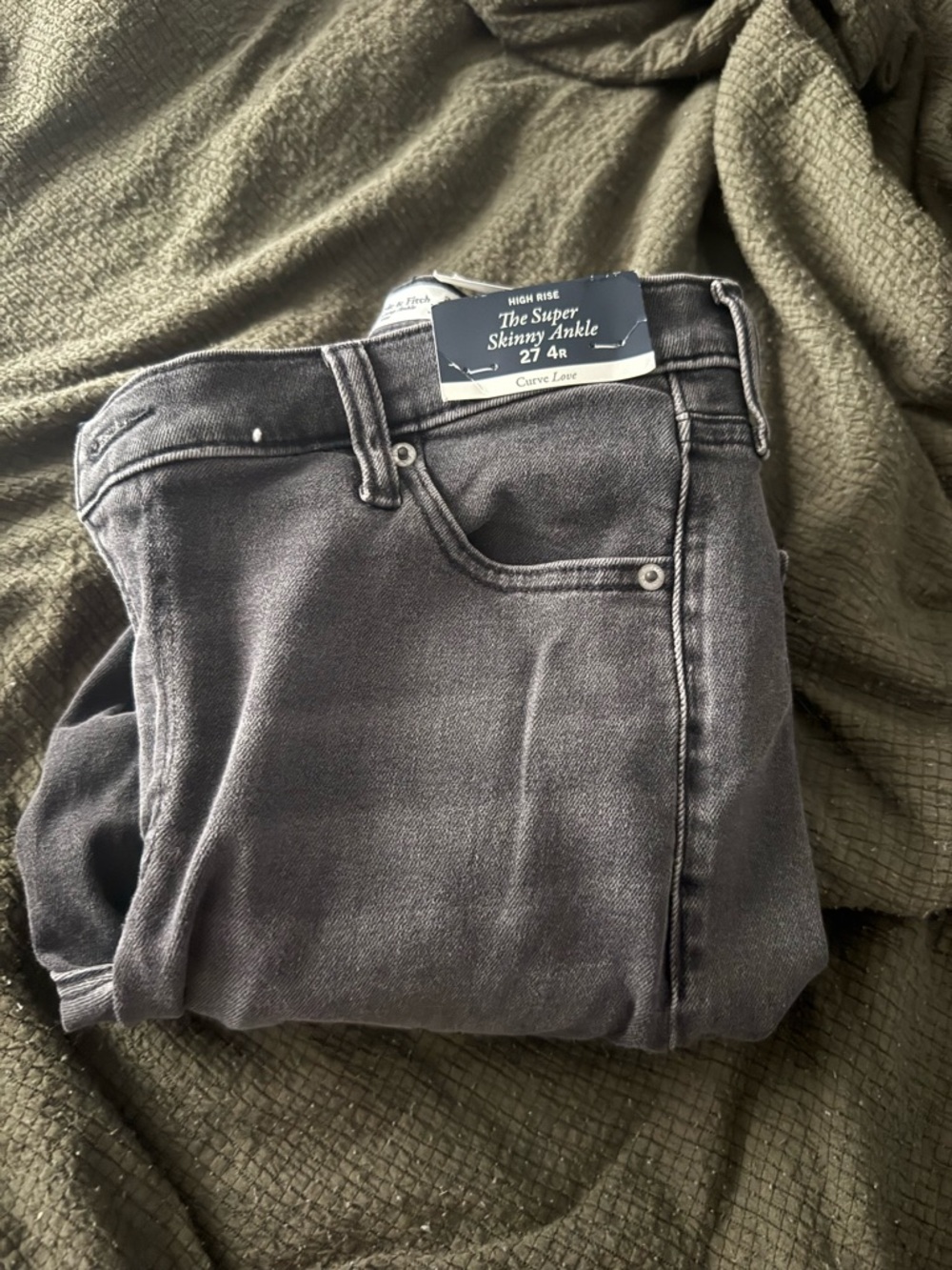 Abercrombie & Fitch curve love Super Skinny Ankle Jeans